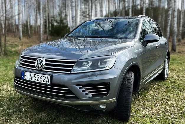 Volkswagen Touareg cena 79000 przebieg: 347000, rok produkcji 2016 z Białystok małe 46